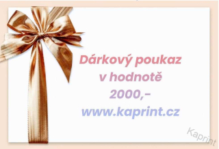 DÁRKOVÝ POUKAZ 2000,- Kč