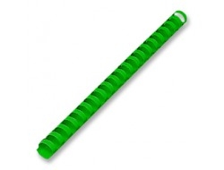 Hřebeny plastové vazací pr.8mm 100ks zelená pro plastovou vazbu , kroužková vazb