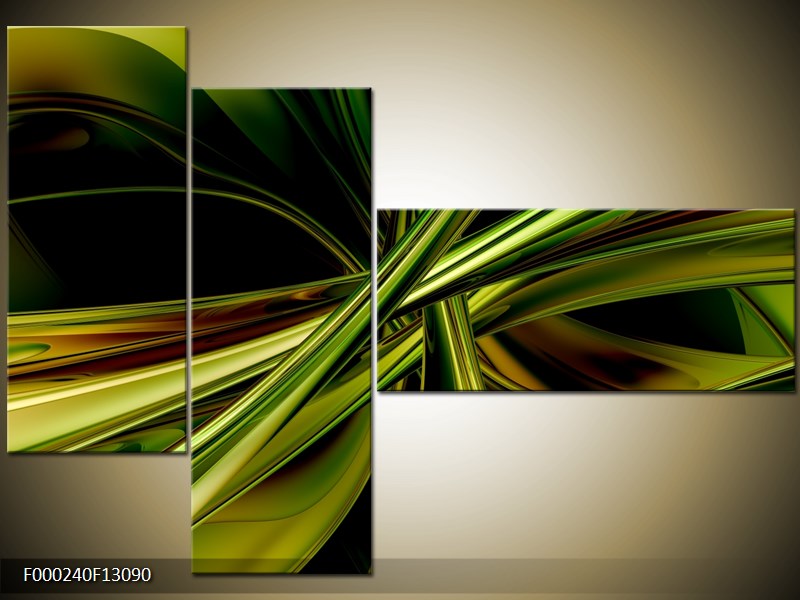 Vícedílný moderní obraz na stěnu, třídílný 130x90 cm