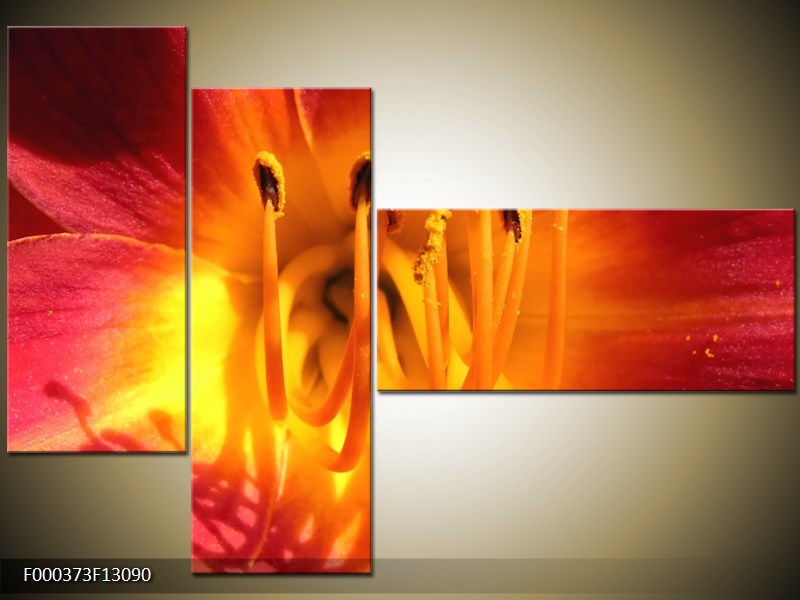Vícedílný moderní obraz na stěnu, třídílný 130x90 cm