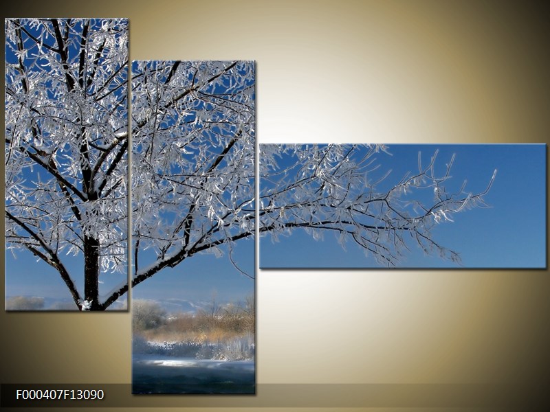Vícedílný moderní obraz na stěnu, třídílný 130x90 cm