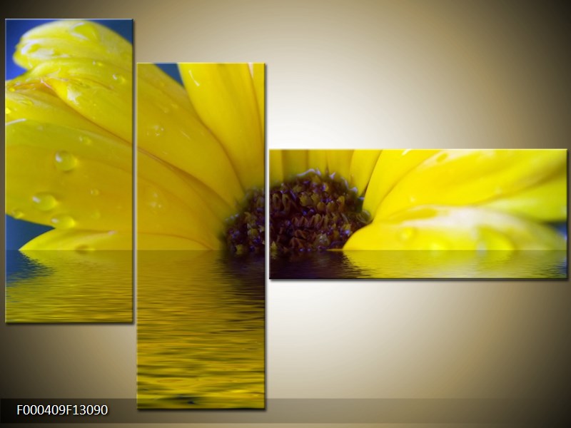 Vícedílný moderní obraz na stěnu, třídílný 130x90 cm