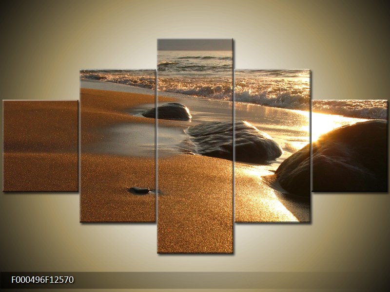 Moderní obraz na stěnu 125x70 cm pětidílný
