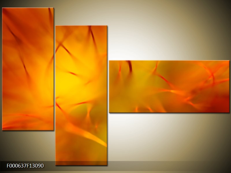 Vícedílný moderní obraz na stěnu, třídílný 130x90 cm