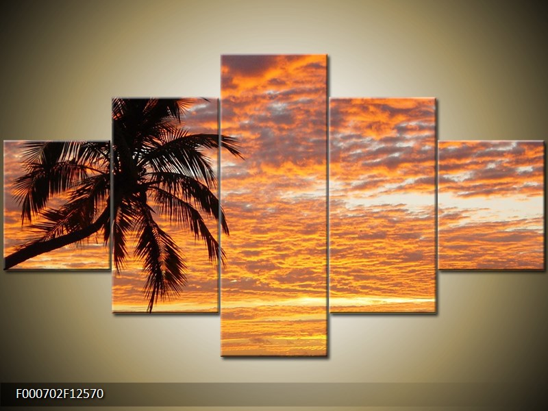Moderní obraz na stěnu 125x70 cm pětidílný