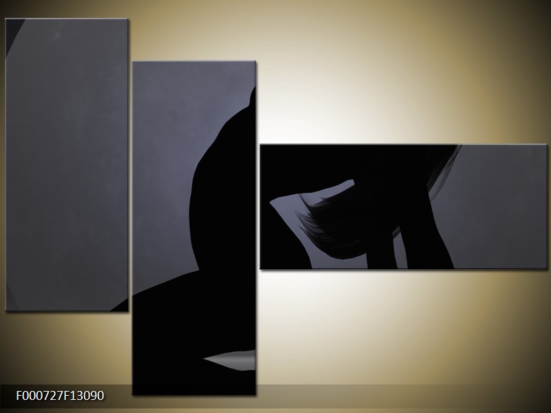 Vícedílný moderní obraz na stěnu, třídílný 130x90 cm