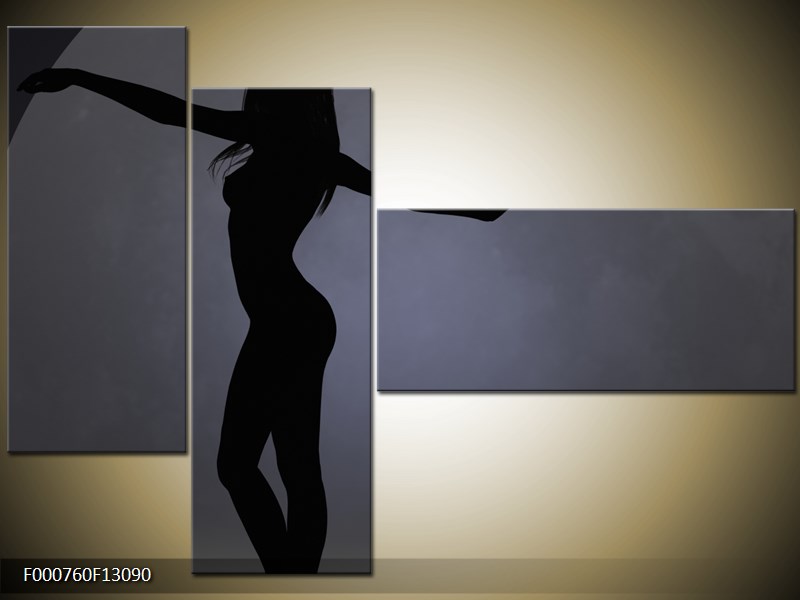 Vícedílný moderní obraz na stěnu, třídílný 130x90 cm