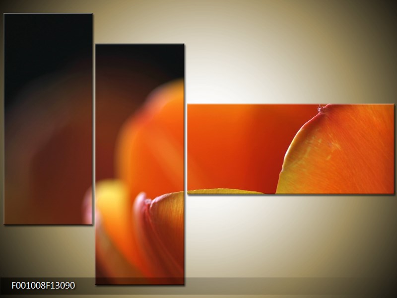 Vícedílný moderní obraz na stěnu, třídílný 130x90 cm