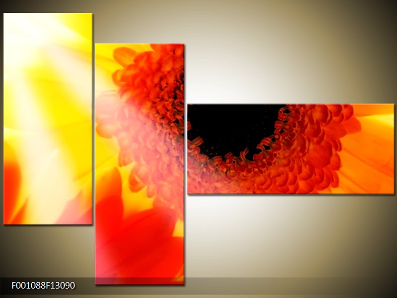 Vícedílný moderní obraz na stěnu, třídílný 130x90 cm
