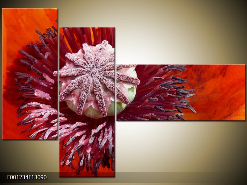 Vícedílný moderní obraz na stěnu, třídílný 130x90 cm