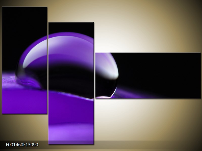 Vícedílný moderní obraz na stěnu, třídílný 130x90 cm