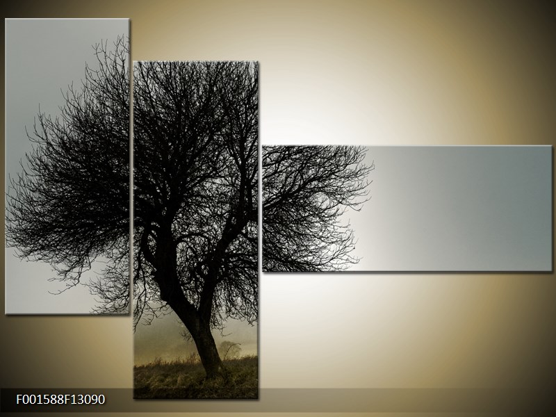 Vícedílný moderní obraz na stěnu, třídílný 130x90 cm
