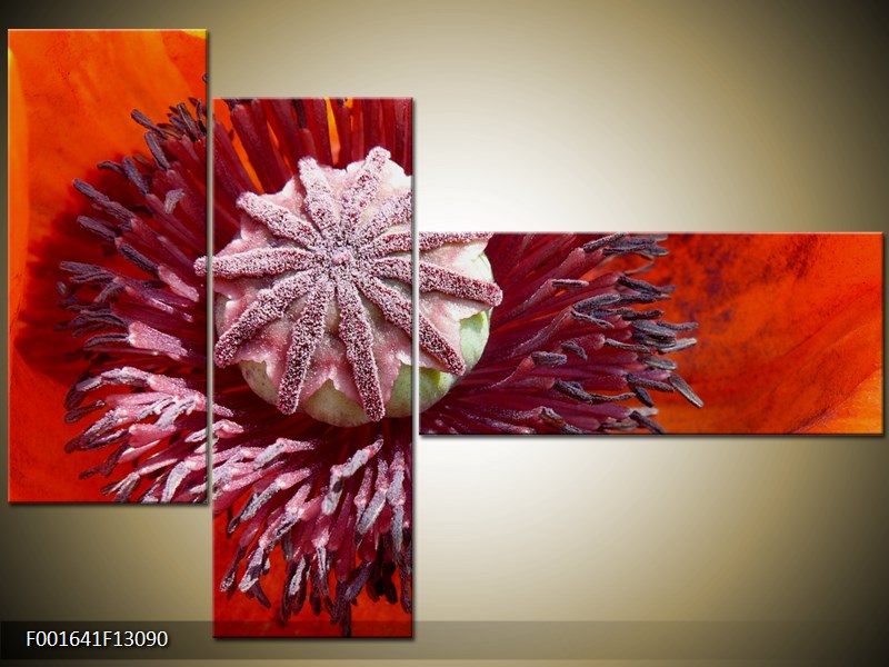 Vícedílný moderní obraz na stěnu, třídílný 130x90 cm