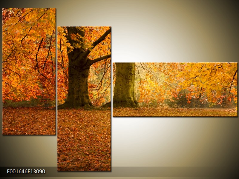 Vícedílný moderní obraz na stěnu, třídílný 130x90 cm