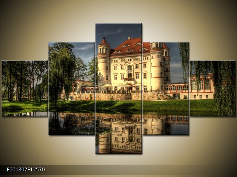 Moderní obraz na stěnu 125x70 cm pětidílný