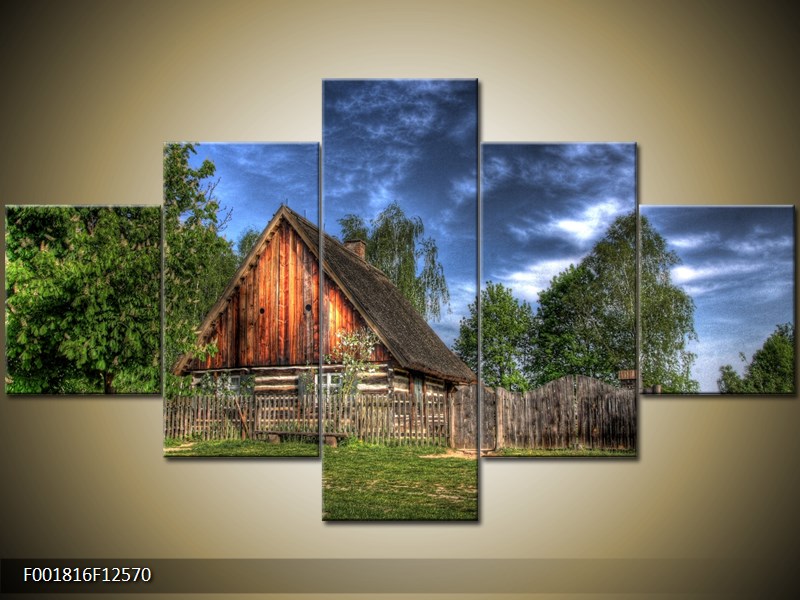 Moderní obraz na stěnu 125x70 cm pětidílný