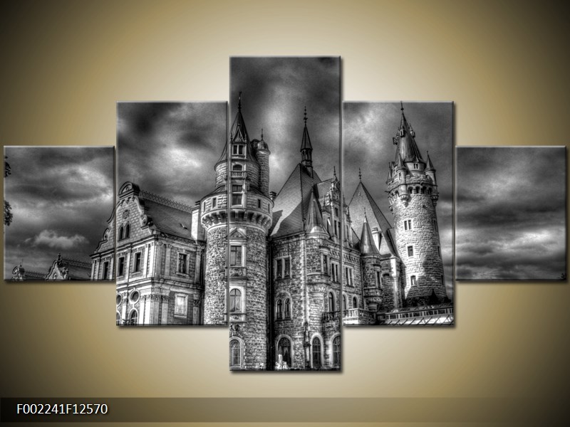 Moderní obraz na stěnu 125x70 cm pětidílný
