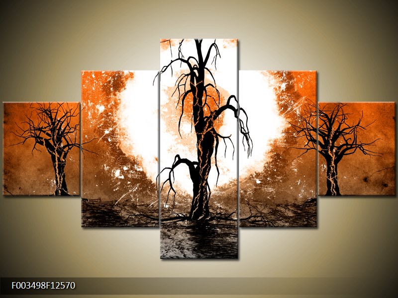Moderní obraz na stěnu 125x70 cm pětidílný