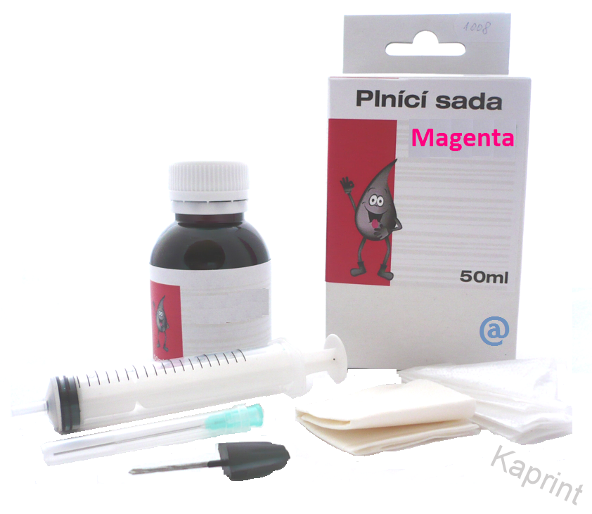 Plnící sada , ink.refill kit CL41 MAGENTA 50ml pro CANON CL41 ,CLI8 ,CL511,CL5