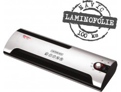 Laminátor DWL-3AF + laminovací folie čiré 90x126mm/100mic. antist. 100ks ZDARMA