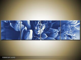 Vícedílný moderní obraz na stěnu, čtyřdílný 160x40 cm