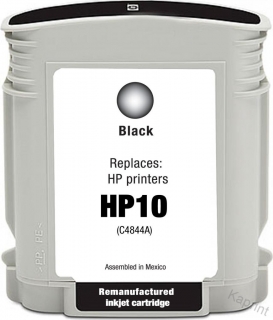 HP C4844 č.10 černá, 100%NEW kompatibilní, 69ml, 1400stran , C 4844